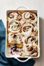 <p>Opening presents takes a lot of energy, and so you'll want to refuel afterward with a hearty breakfast. Try one you can prep the night before so all you have to do on Christmas morning is pop it in the oven. </p><p><em><a href="https://www.goodhousekeeping.com/food-recipes/a32223744/blueberry-sweet-rolls-with-lemon-recipe/" rel="nofollow noopener" target="_blank" data-ylk="slk:Get the recipe for Blueberry Sweet Rolls With Lemon »;elm:context_link;itc:0;sec:content-canvas" class="link ">Get the recipe for Blueberry Sweet Rolls With Lemon »</a></em></p><p><strong>RELATED:</strong> <a href="https://www.goodhousekeeping.com/holidays/christmas-ideas/g2998/christmas-breakfasts/" rel="nofollow noopener" target="_blank" data-ylk="slk:50 Cozy Christmas Breakfasts to Start Your Holiday Right;elm:context_link;itc:0;sec:content-canvas" class="link ">50 Cozy Christmas Breakfasts to Start Your Holiday Right</a></p>