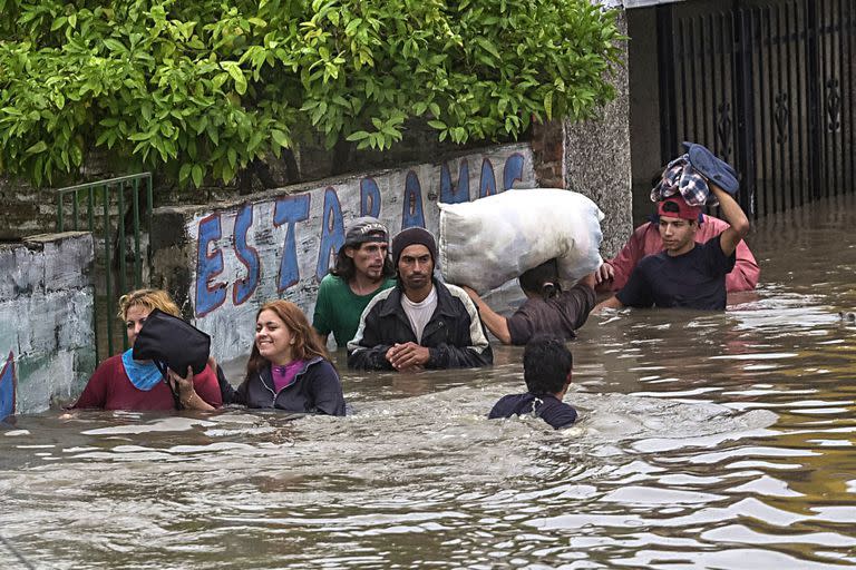 El 29 de abril se desbordó el río Salado en Santa Fe