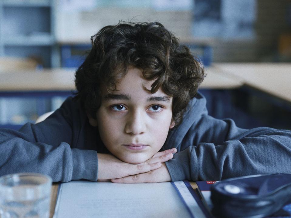 年僅12歲的童星李奧奈德史特尼施在《失控教室》裡表現出色。 （光年映畫提供）