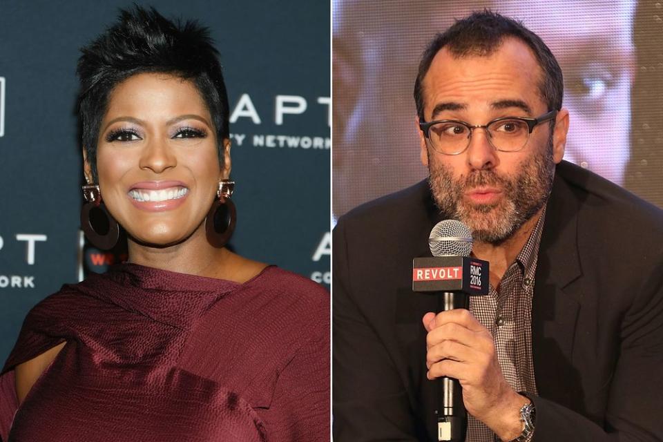 Tamron Hall and Steven Greener | Mike Coppola/Getty; Aaron Davidson/WireImage