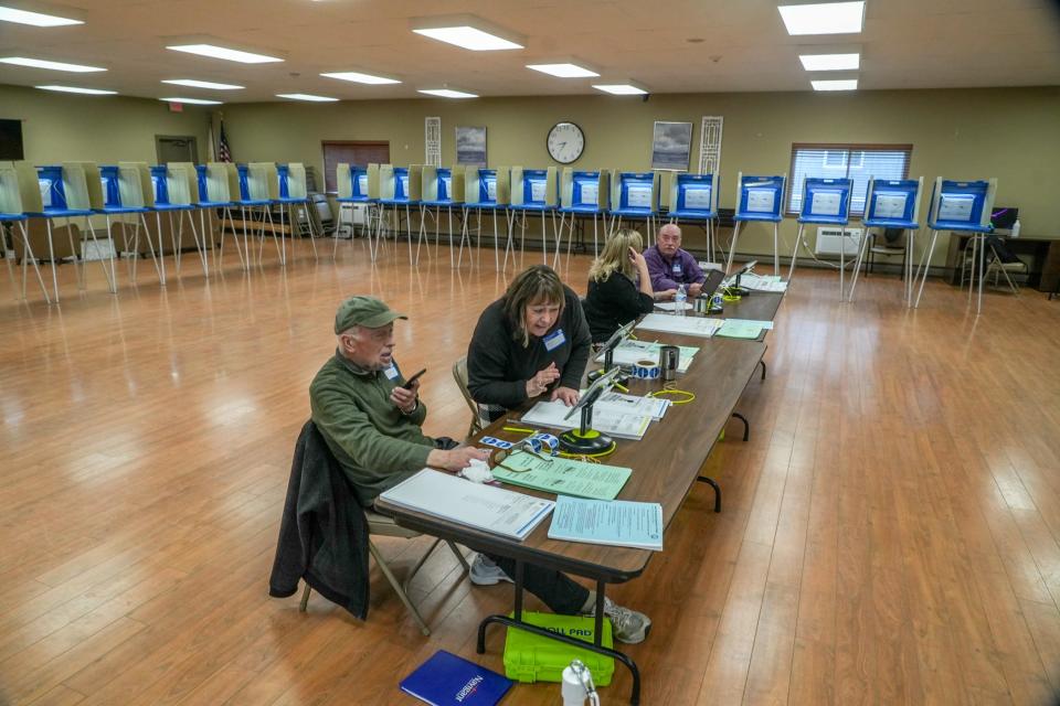 East providence polling station in Riverside had only 8 voters this morning.