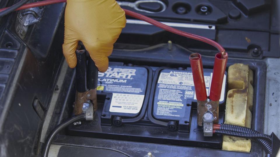 diy photos how to jump start a car with cables