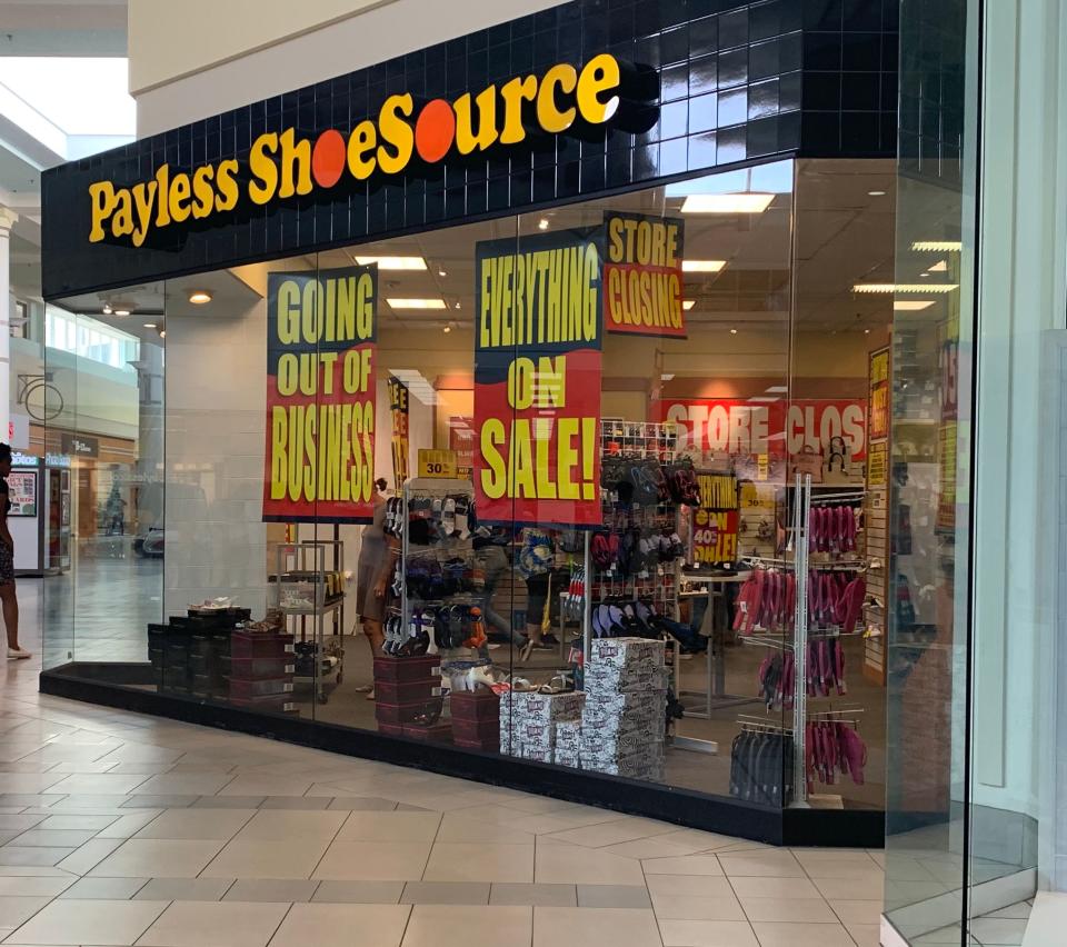 All Payless ShoeSource stores are closing.