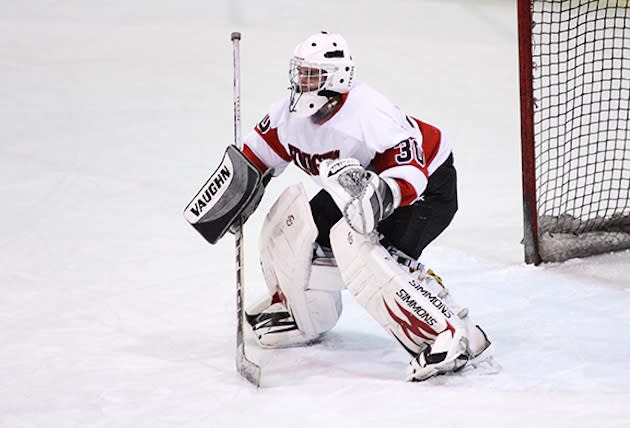 Morris Hills goalie Adam Katz finished with an astounding 74 saves in a loss — Dawn J Benko Photography