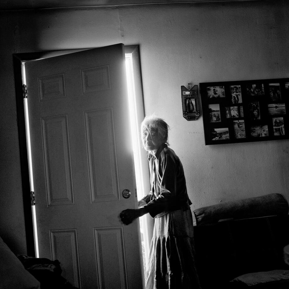 Gap, Ariz. | Nellie Yellowhorse, 90, at her family’s ranch home in the Navajo Nation; she lives with her two elderly sisters in the house, which has no running water | Matt Black—Magnum Photos for TIME