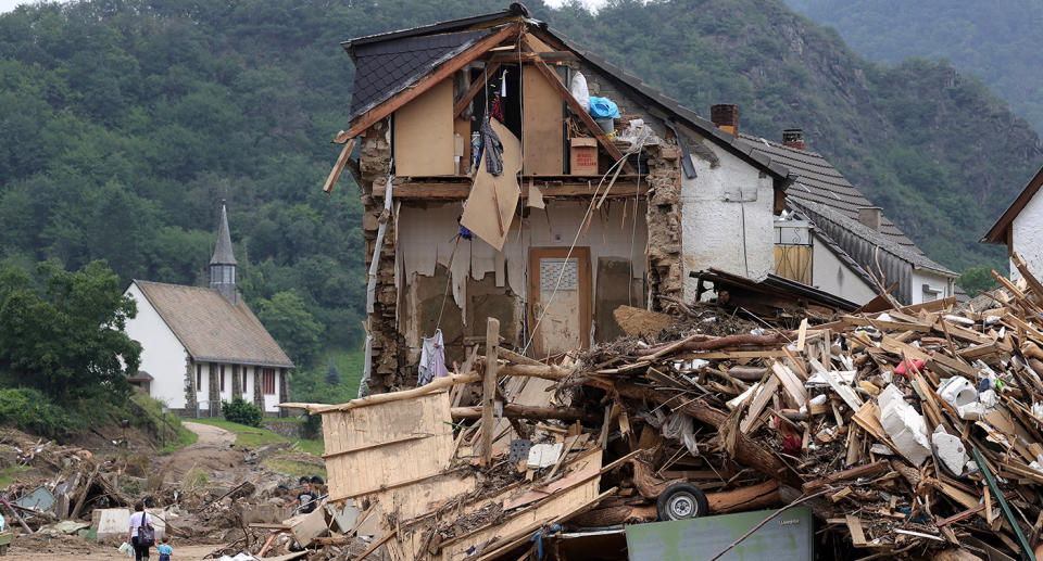 Hundreds are still missing after ferocious floods hit Germany and surrounding countries. Source: AP