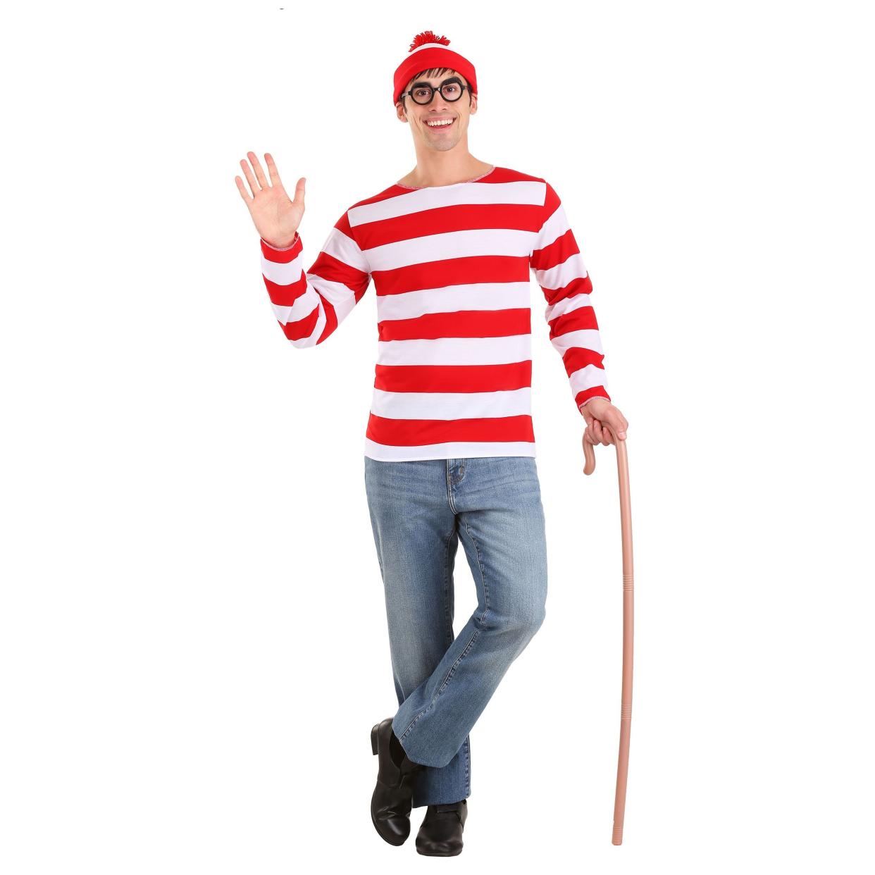 <p><a href="https://go.redirectingat.com?id=74968X1596630&url=https%3A%2F%2Fwww.halloweencostumes.com%2Fwheres-waldo-costume.html&sref=https%3A%2F%2Fwww.townandcountrymag.com%2Fstyle%2Ffashion-trends%2Fg28676625%2Fwork-appropriate-halloween-costumes%2F" rel="nofollow noopener" target="_blank" data-ylk="slk:Shop Now;elm:context_link;itc:0;sec:content-canvas" class="link rapid-noclick-resp">Shop Now</a></p><p>Where's Waldo Costume</p><p>$4.99</p><p>halloweencostumes.com</p>