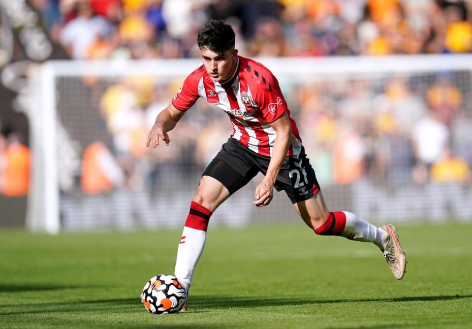 Tino Livramento scored his first senior goal (Adam Davy/PA) (PA Wire)