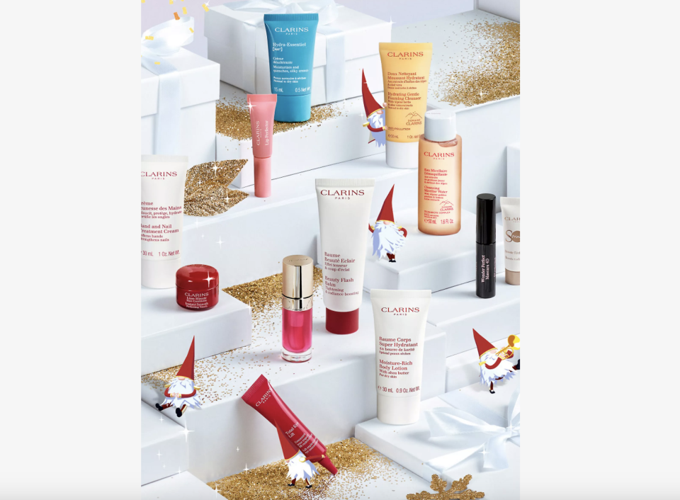 聖誕倒數月曆2023｜37折入手Clarins 12／24日Advent Calendar！12件美妝護膚小禮物只需$570 