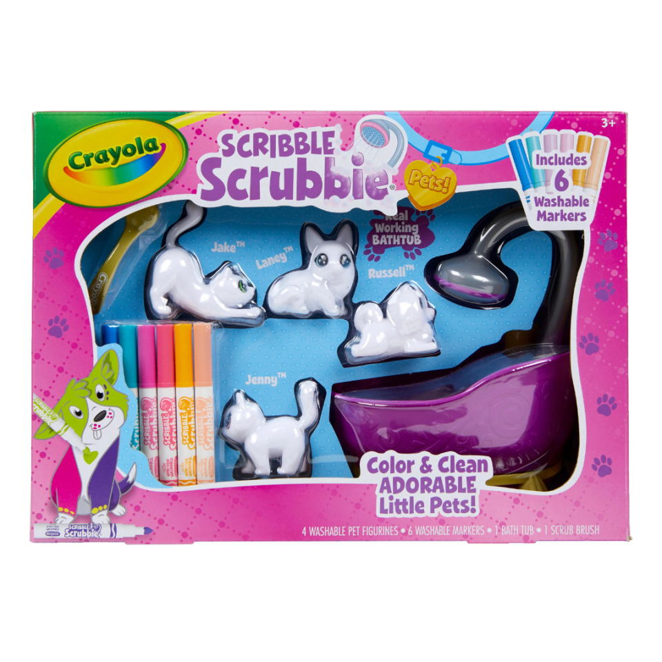 <p><a href="https://clicks.trx-hub.com/xid/hearstcorp_9eb67_cos?q=https%3A%2F%2Fwww.walmart.com%2Fip%2FCrayola-Scribble-Scrubbie-Pet-Coloring-Art-Playset-Gifts-for-Girls-Boys-Beginner-Unisex-Child%2F909822809&p=https%3A%2F%2Fwww.cosmopolitan.com%2Flifestyle%2Fg44867203%2Fbest-toys-gifts-for-3-year-olds%2F&utmSource=yahoo-us&utmCampaign=33&utmMedium=syn" rel="nofollow noopener" target="_blank" data-ylk="slk:Shop Now;elm:context_link;itc:0;sec:content-canvas" class="link ">Shop Now</a></p><p>Scribble Scrubbie Pet Coloring Playset</p><p>walmart.com</p><p>$17.97</p>