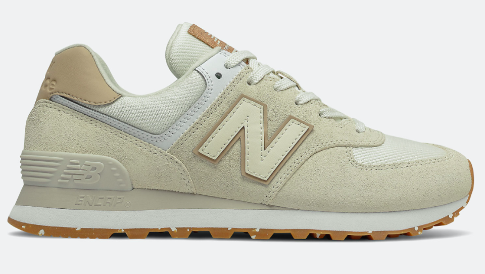 New Balance’s 574 sneakers. - Credit: Courtesy of New Balance