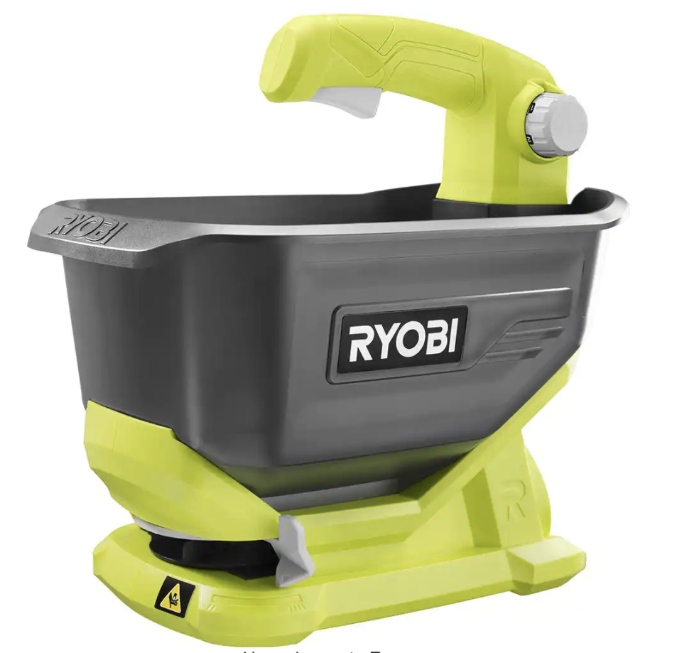 seed spreader ryobi one