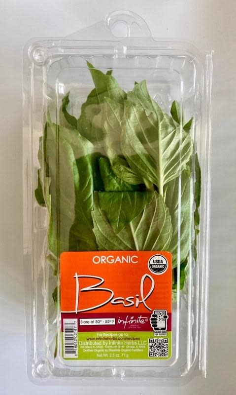 Trader Joe's has pulled basil sold in 29 states from its shelves after a dozen people fell ill from salmonella. / Credit: FDA