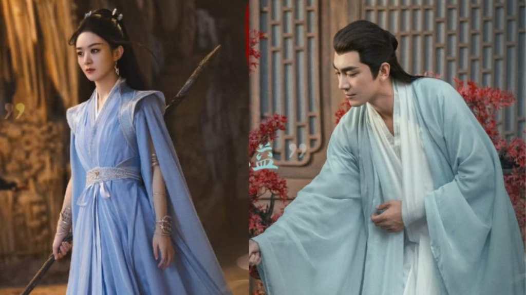Zhao Liying and Lin Gengxin (Photo Credit: Tencent Video)