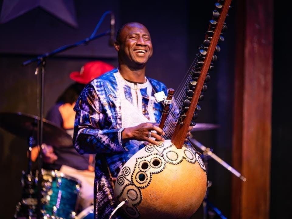 West African musician Yacouba Sissoko.