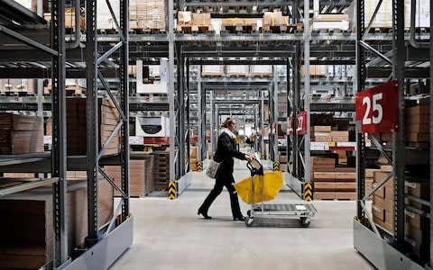 Ikea has relied on customers being happy to walk miles of warehouse
