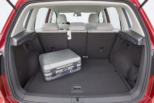 500 litres of boot space here, expandable to 590 litres if you just push the rear seats a little forward.