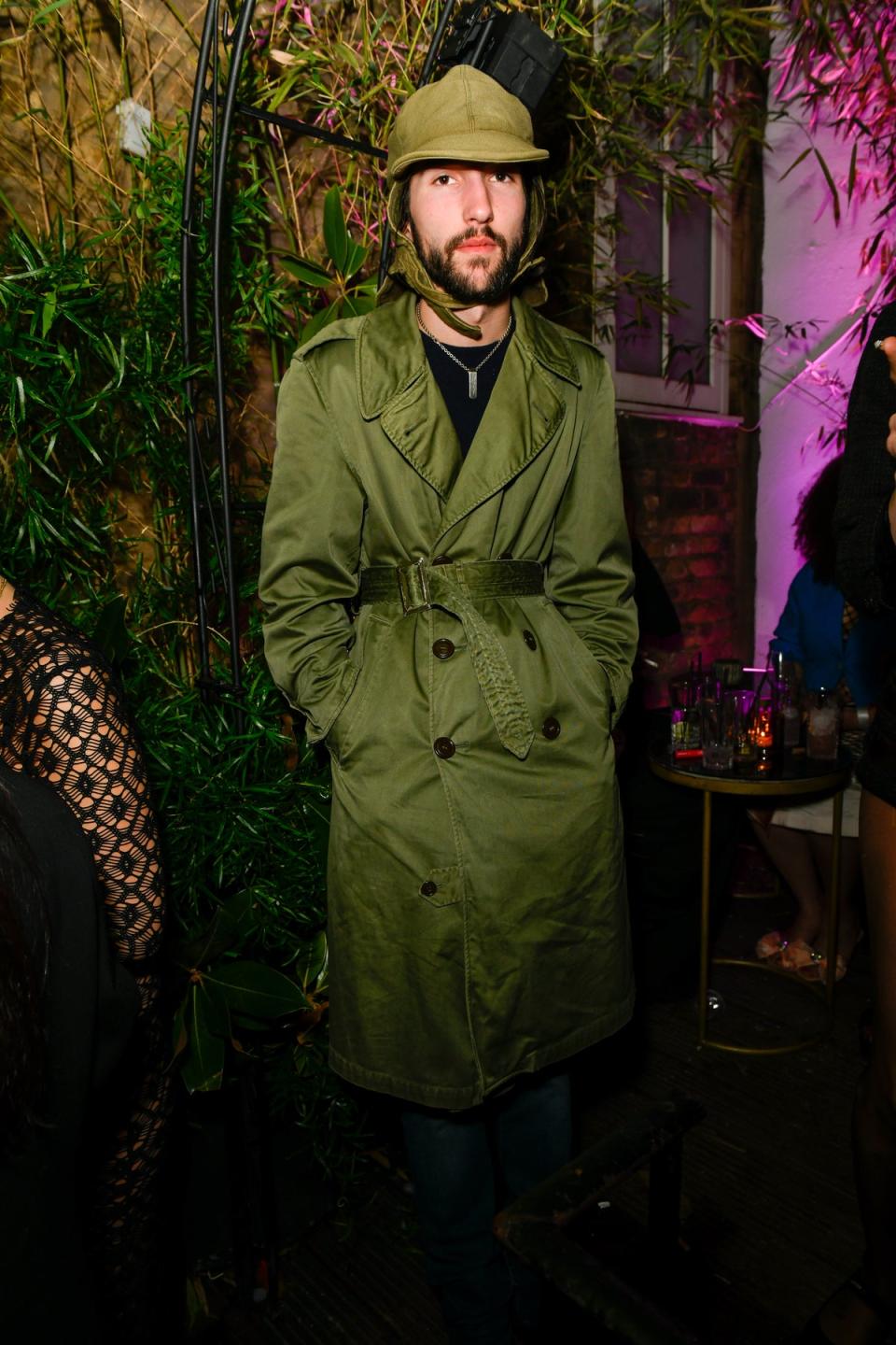 Wolf Gillespie attends the Miu Miu Holiday party at Quo Vadis (Dave Benett)