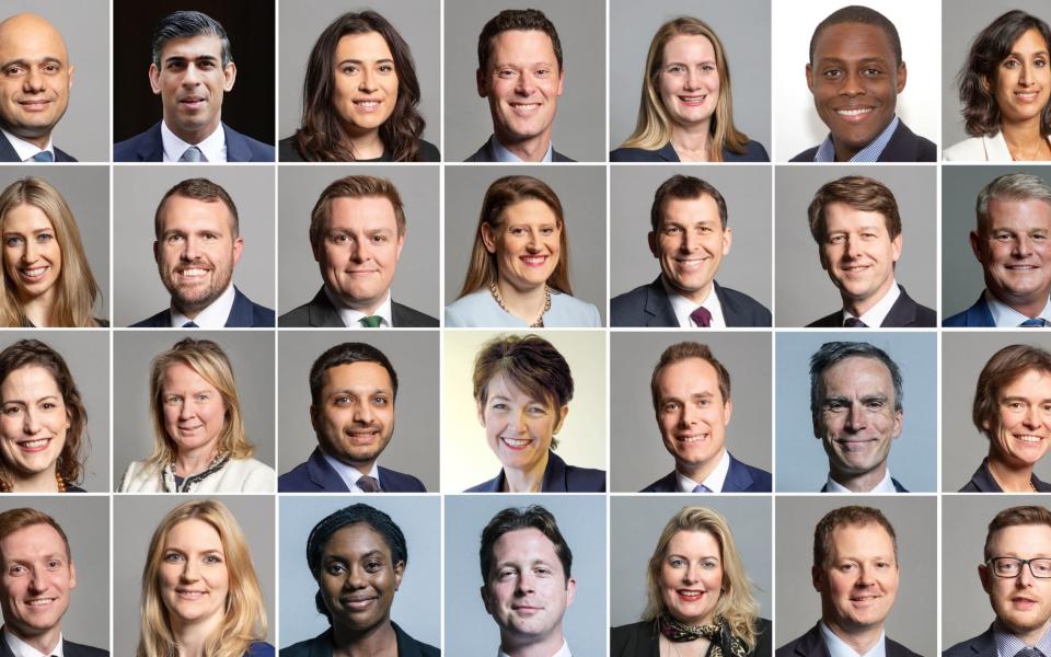 28 of the Tory MPs who resigned from the Government within the space of 24 hours. That figure later surpassed 40 