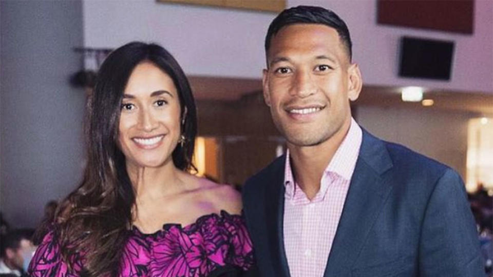 Maria Folau has faced backlash on social media after her attack on ARLC chairman Peter V'landys. Pic: Instagram 