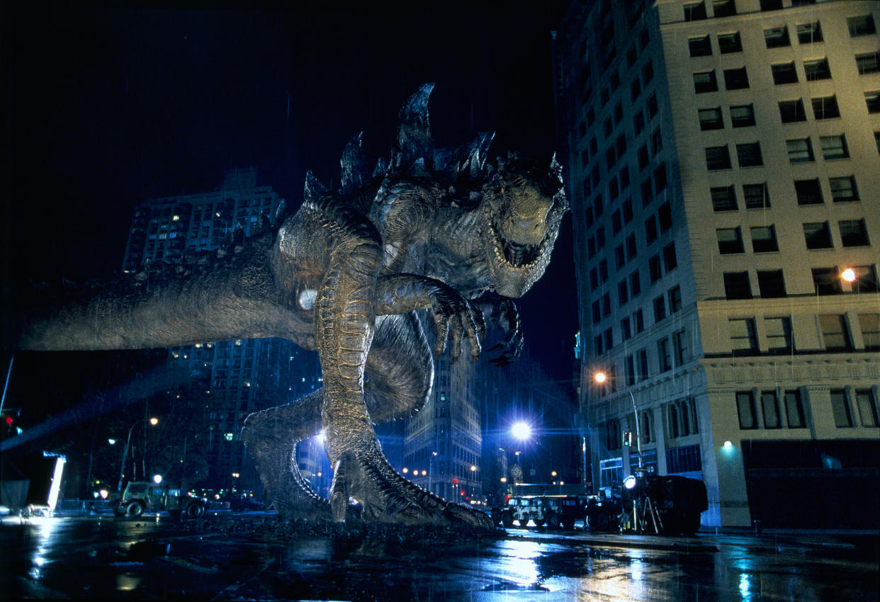 Godzilla on the rampage in the 1998 blockbuster. (TriStar)