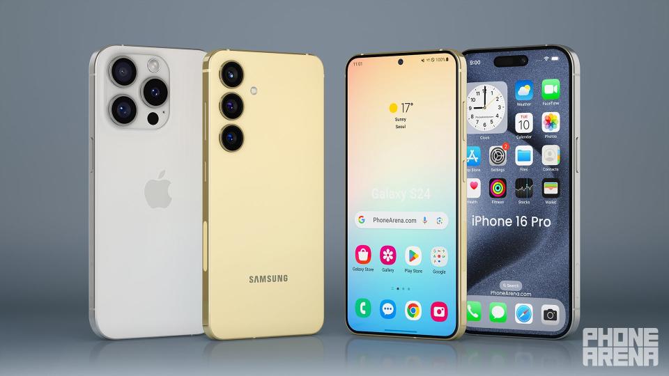 iPhone 16 Pro vs Samsung Galaxy S24