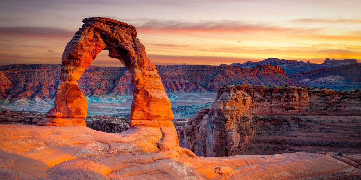 delicate arch, arches national park, ut