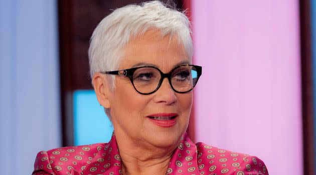 Denise Welch in the Loose Women studio