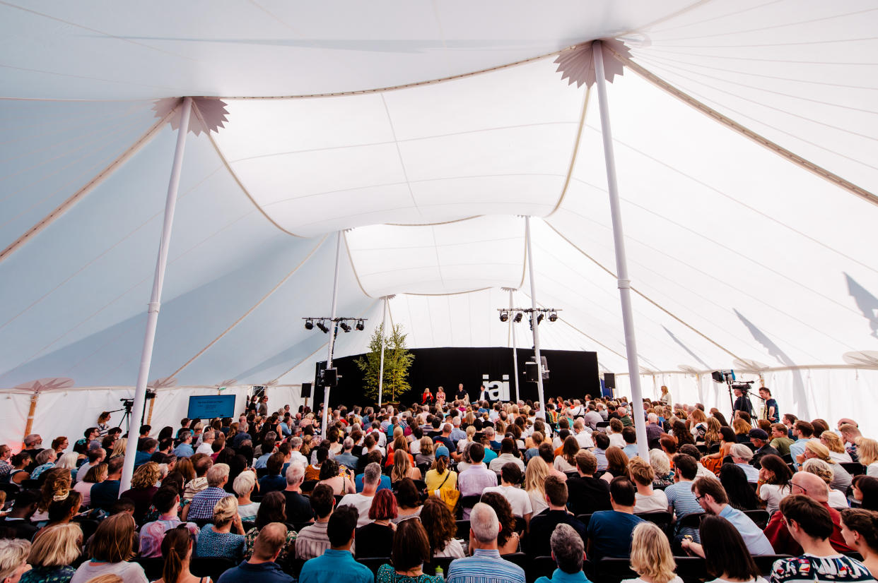 A previous How The Lights Get In festival, this year the talks by the likes of political satirist Armando Iannucci and Yasmin Alibhai-Brown will all be held virtually. (Matt Eachus)