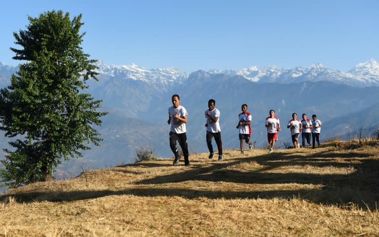 These Nepali Buddhist monks are aspiring ultra-marathon runners, hoping the sport will put their remote village on the map and provide the funds needed to rebuild homes destroyed by a massive earthquake nearly three years ago