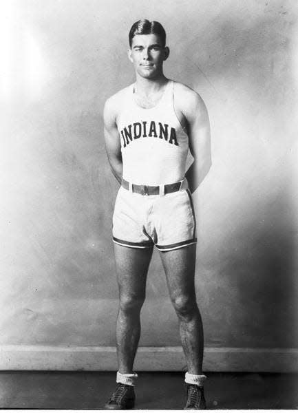 Branch McCracken played for Indiana University from 1927 to 1930.