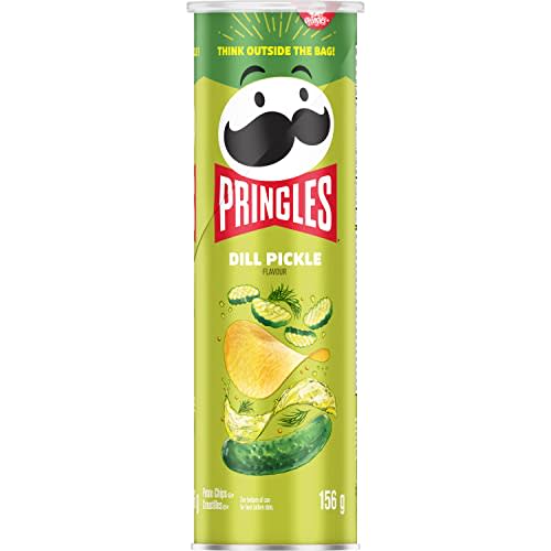 Pringles Dill Pickle Chips, 156 Grams {Imported from Canada}