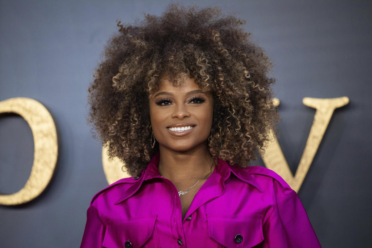 Fleur East poses for photographers upon arrival at the world premiere of the film 'Downton Abbey' in London, Monday, Sept. 9, 2019. (Photo by Vianney Le Caer/Invision/AP)