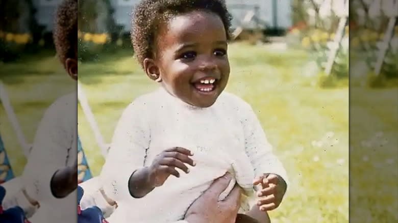 Lorraine Pascale as a toddler