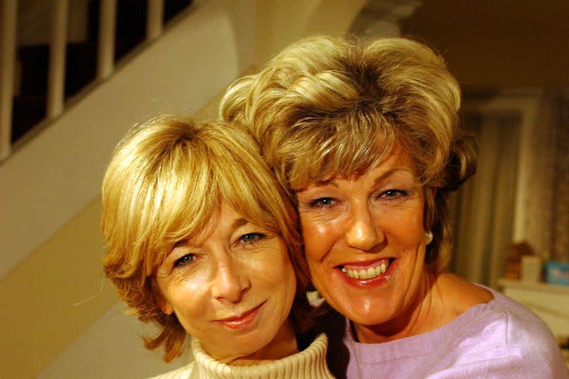 Audrey Roberts star Sue Nicholls shares a close bond with Helen Worth, her on-screen daughter