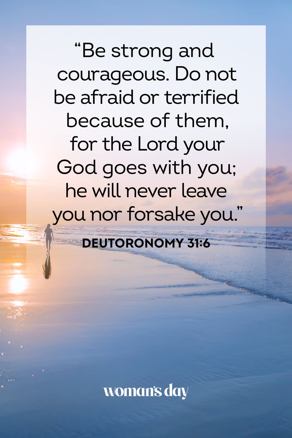 Deutoronomy 31:6