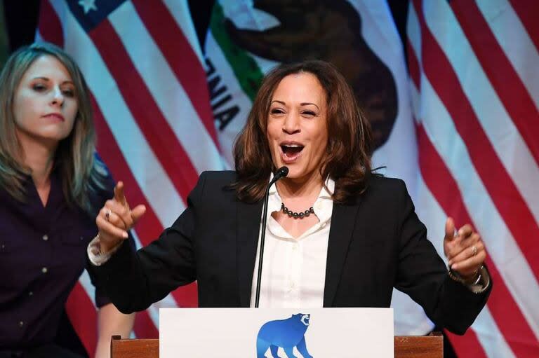 Kamala Harris, fue senadora de California y candidata a la presidencia en 2020