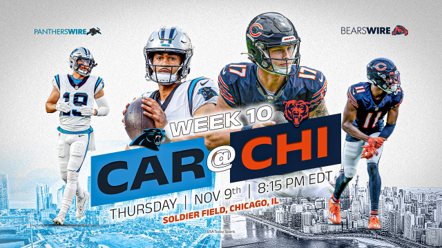 Panthers vs Bears Week 10 TNF injury report: Latest updates on