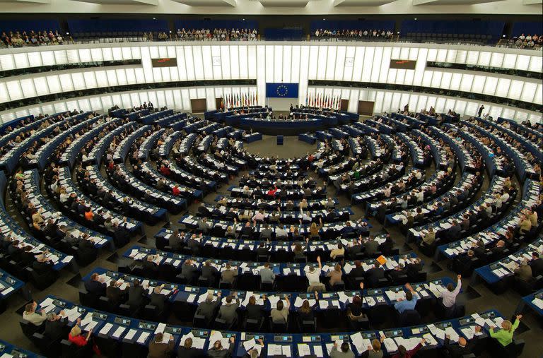  Imagen de archivo del Parlamento Europeo