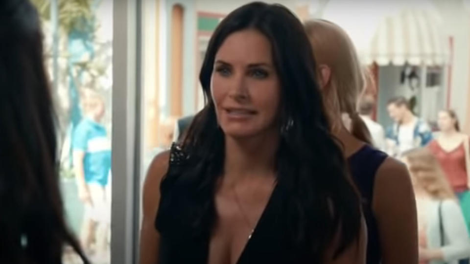 Courteney Cox on Cougar Town