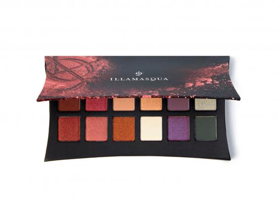 Whether you're opting for neutral tones or flecks of shimmery copper, this is a versatile palette to do it all (Illamasqua)