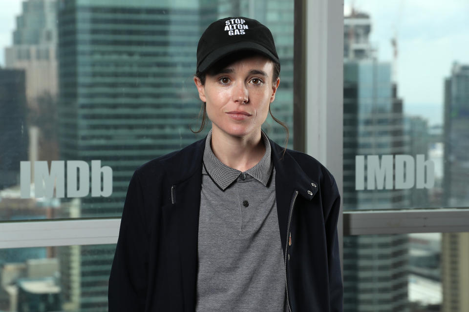 "Juno" and "The Umbrella Academy" star Elliot Page announced that he is transgender on social media Tuesday. (Photo: Rich Polk via Getty Images)