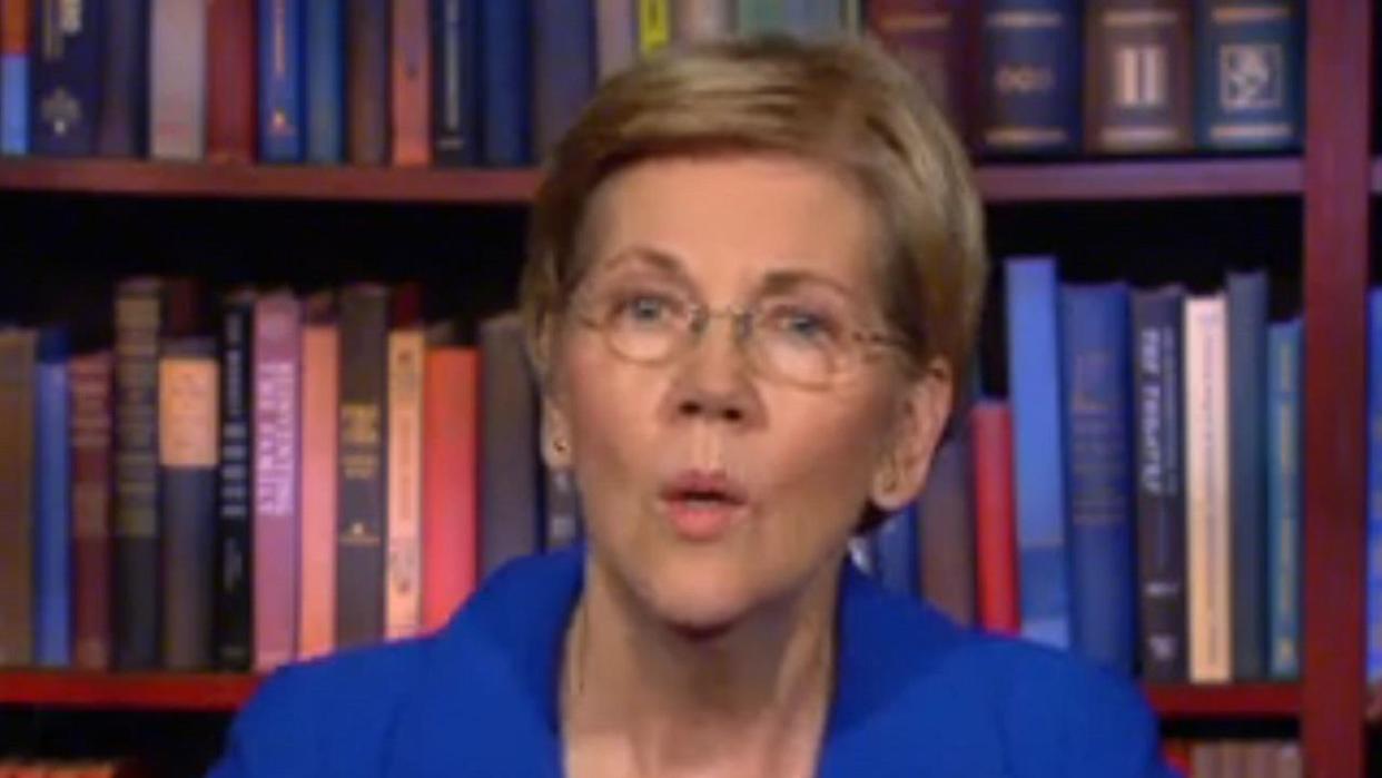 Elizabeth Warren Sounds Off on Donald Trump