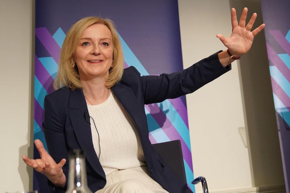 Liz Truss was prime minister when the Queen died (Stefan Rousseau / PA Wire)