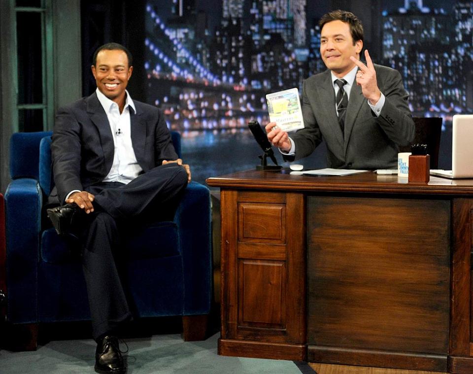 Woods Fallon Jimmy Fallon Show