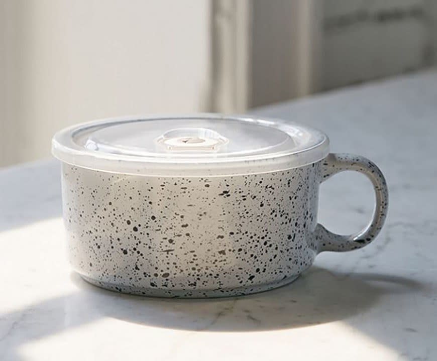 Speckled Souper Mug, $10