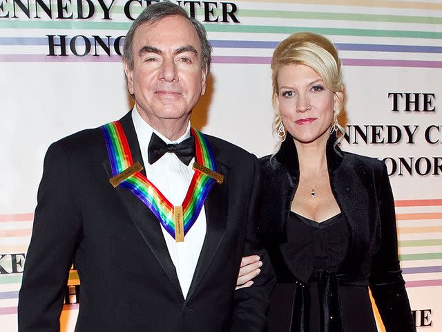 <p>Paul Morigi/WireImage</p> eil Diamond and Katie McNeil at the 34th Kennedy Center Honors in 2011.