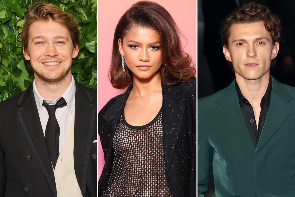 <p>Getty Images (3)</p> Joe Alwyn; Zendaya; Tom Holland