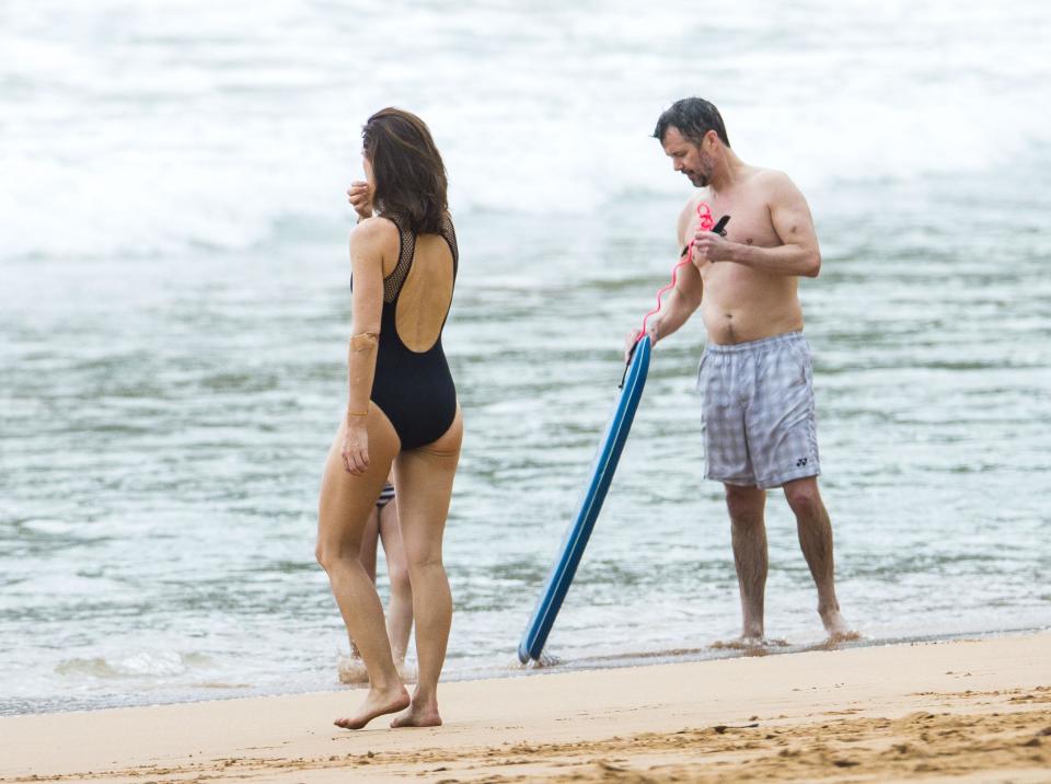 Princess Mary's Aussie family beach day