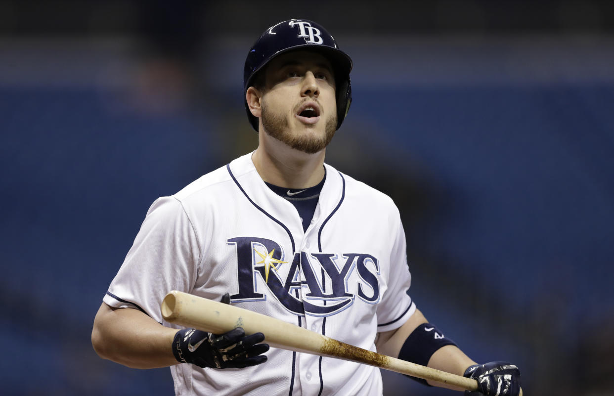 The Rays are moving on from C.J. Cron. (AP Photo)